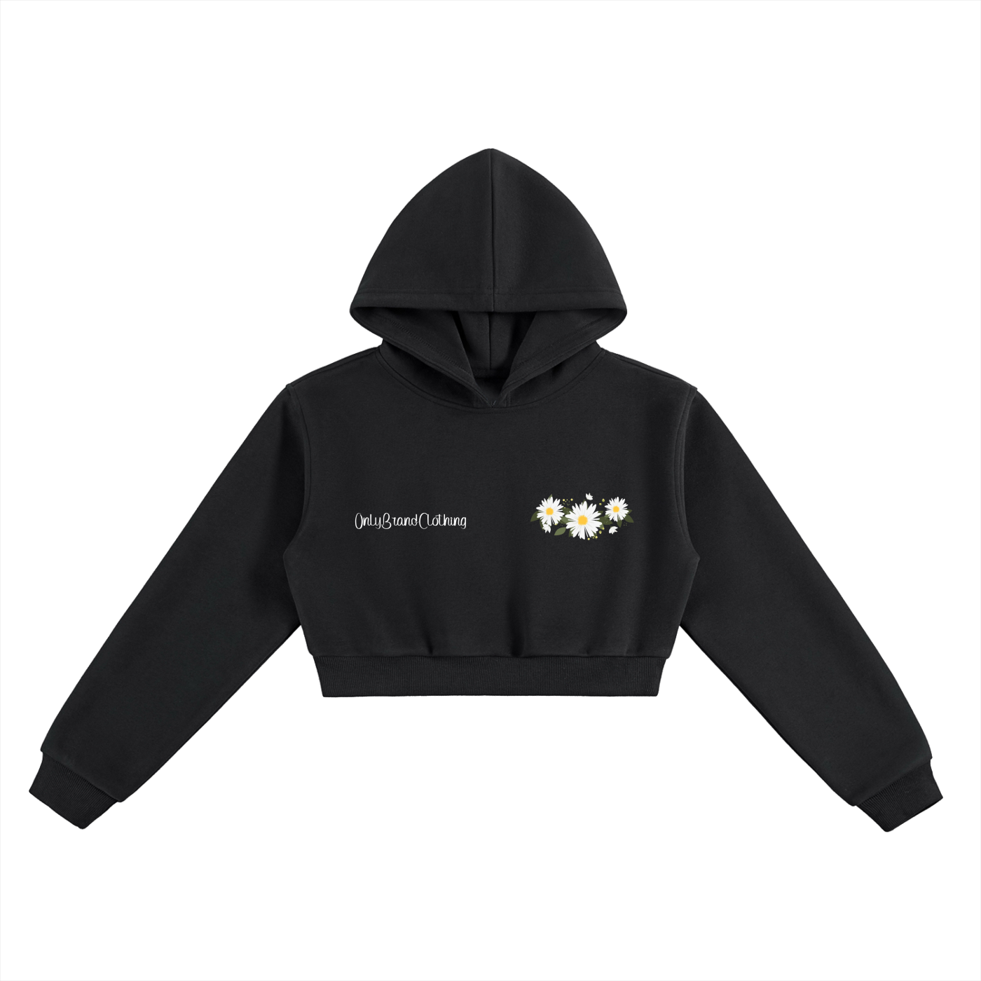 Essential Cropped Hoodie