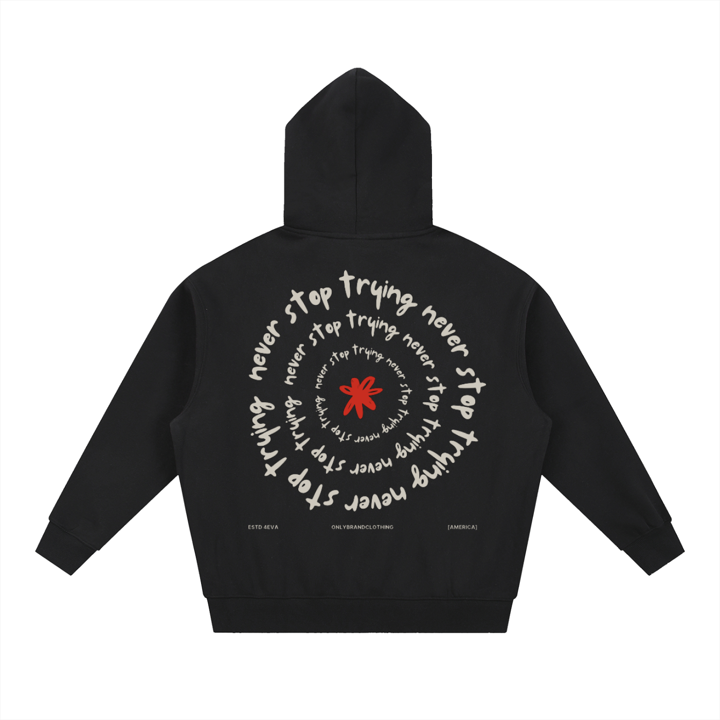 Essential Oversized Boxy Fit Fleece Hoodie