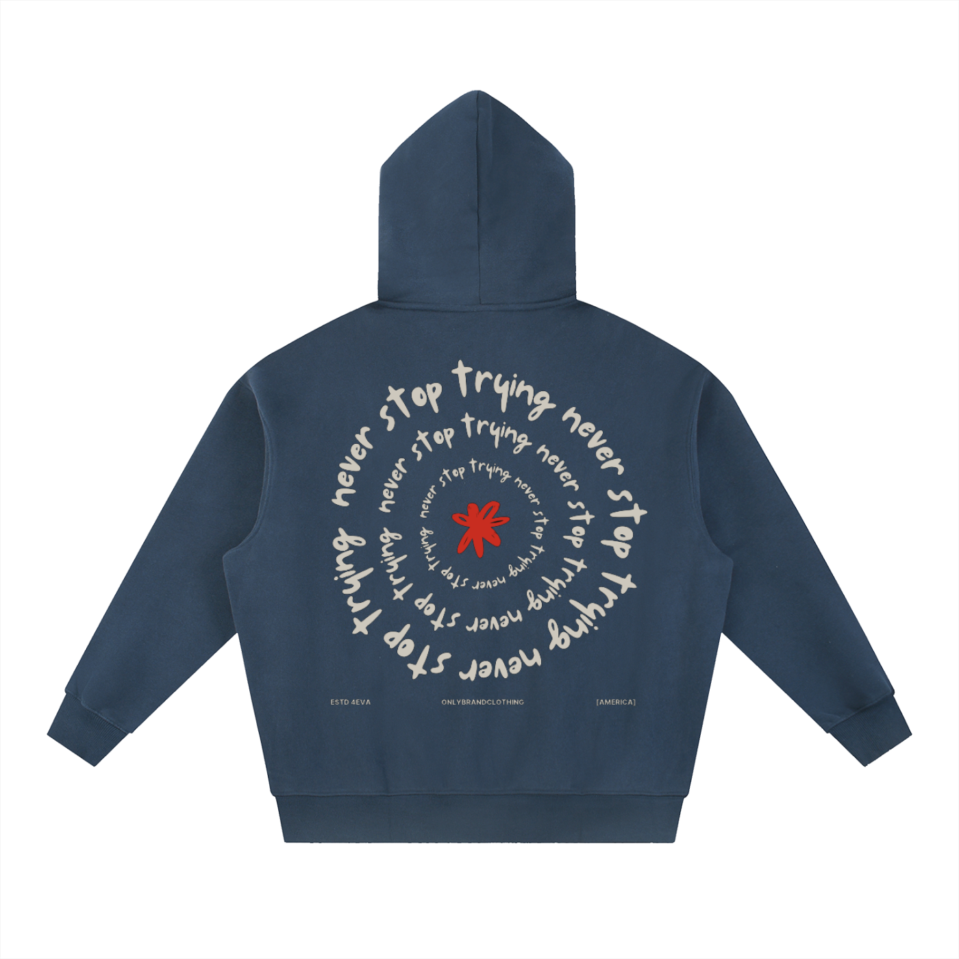 Essential Oversized Boxy Fit Fleece Hoodie