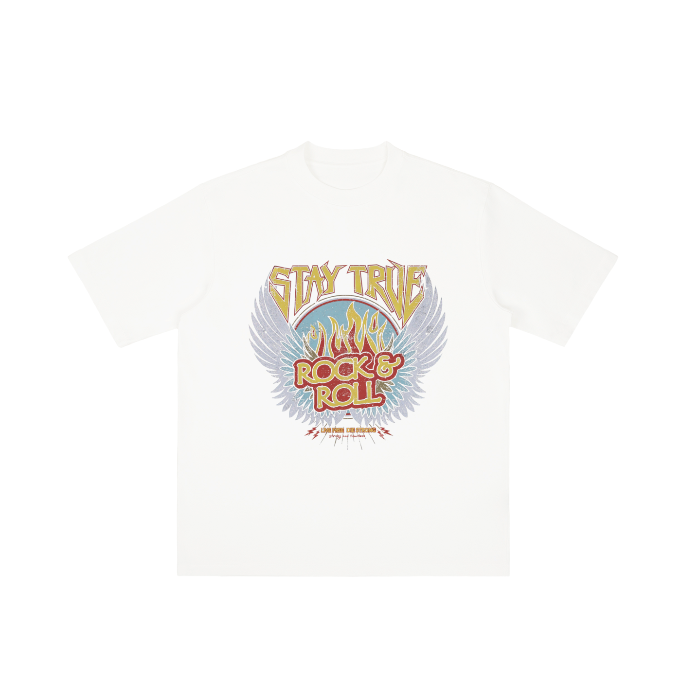 Vintage Wash Drop Shoulder T-shirt