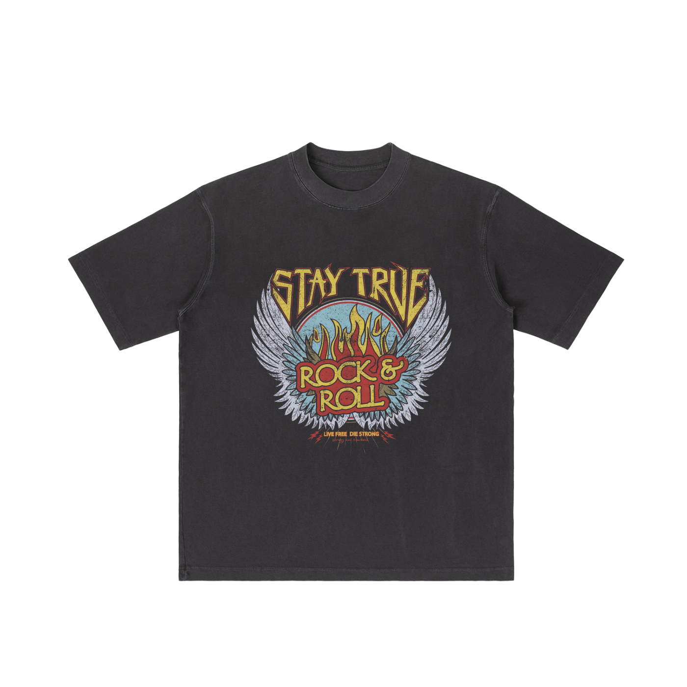 Vintage Wash Drop Shoulder T-shirt