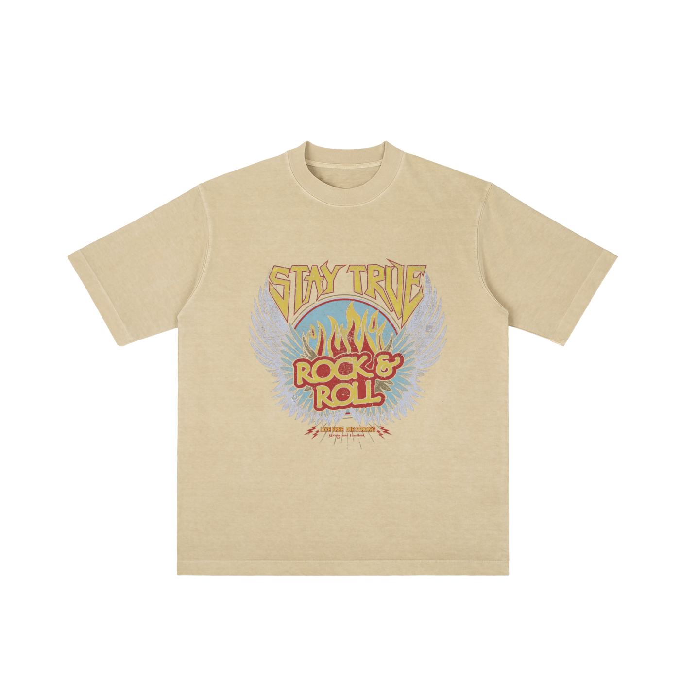 Vintage Wash Drop Shoulder T-shirt