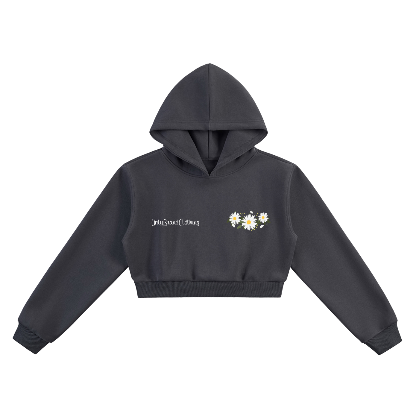 Essential Cropped Hoodie